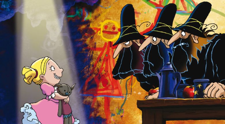 Szenenbild zu Die drei Räuber