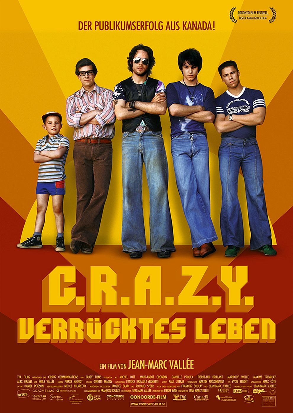 Filmplakat zu C.R.A.Z.Y. - Verrücktes Leben