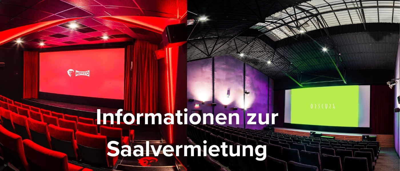 Ansicht der Säle Mephisto und Obscura von innen