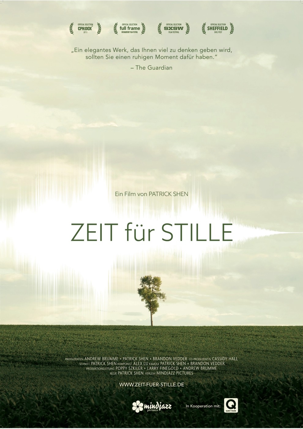 Filmplakat zu Zeit für Stille
