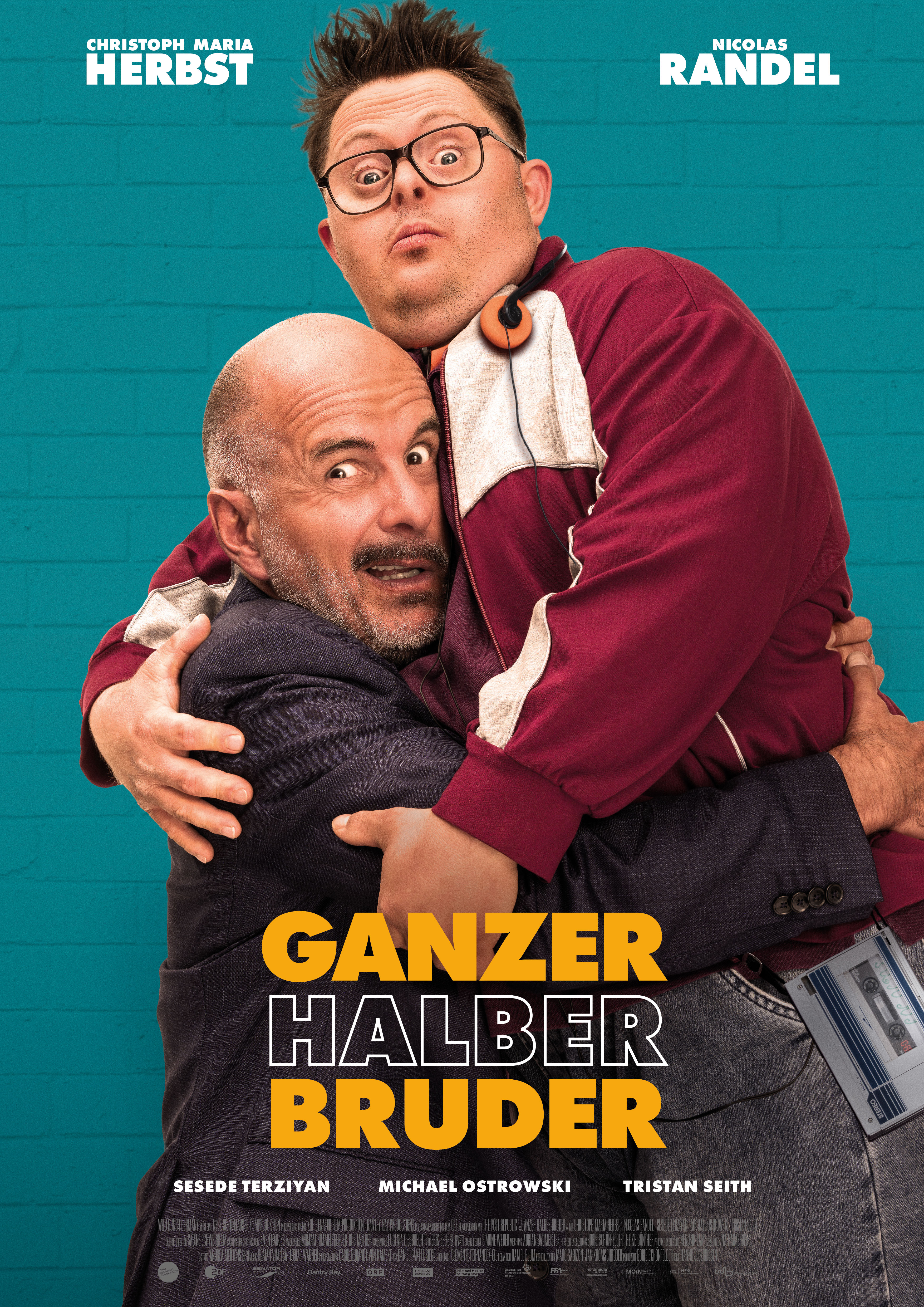 Filmplakat zu Ganzer halber Bruder