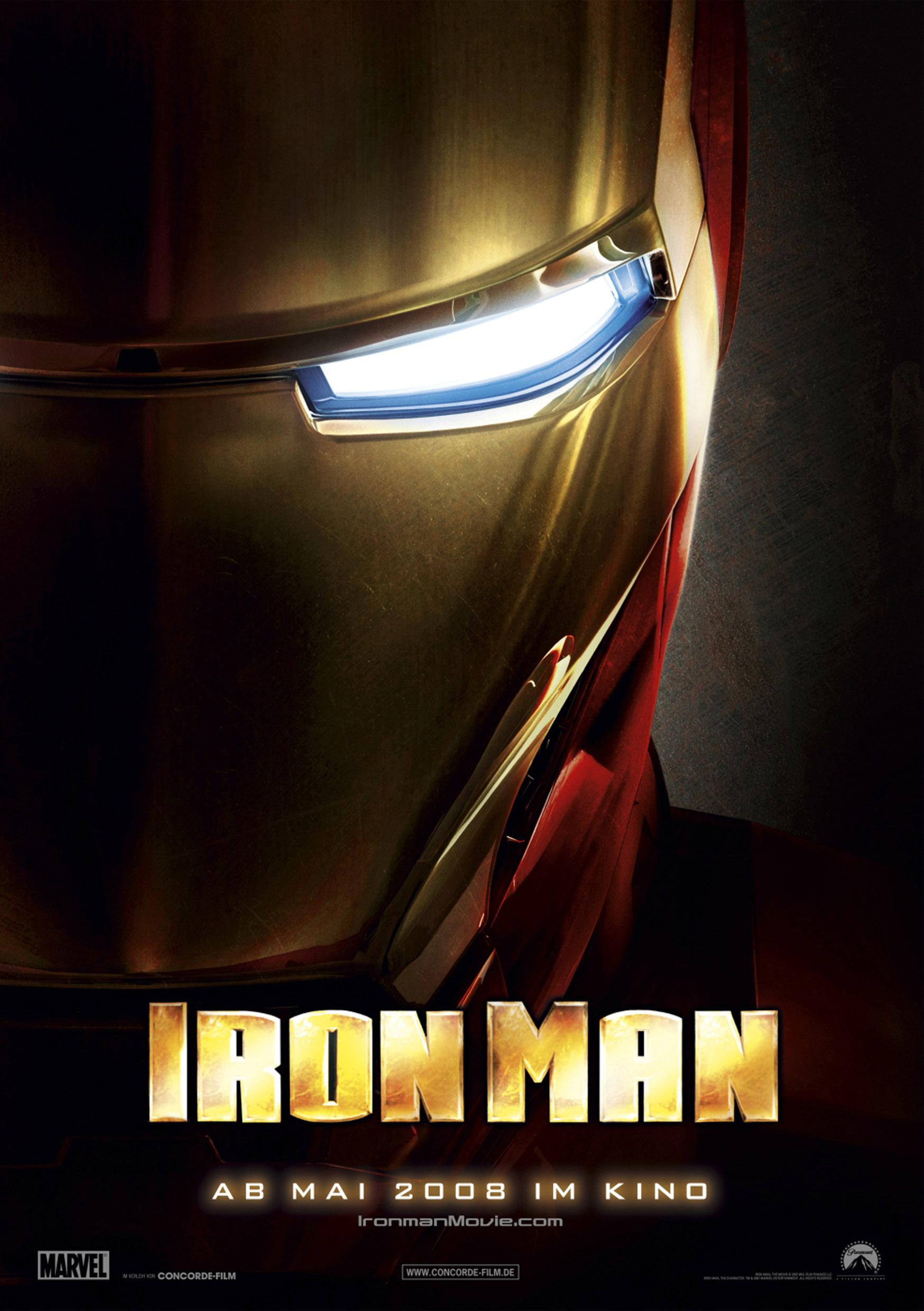 Filmplakat zu Iron Man