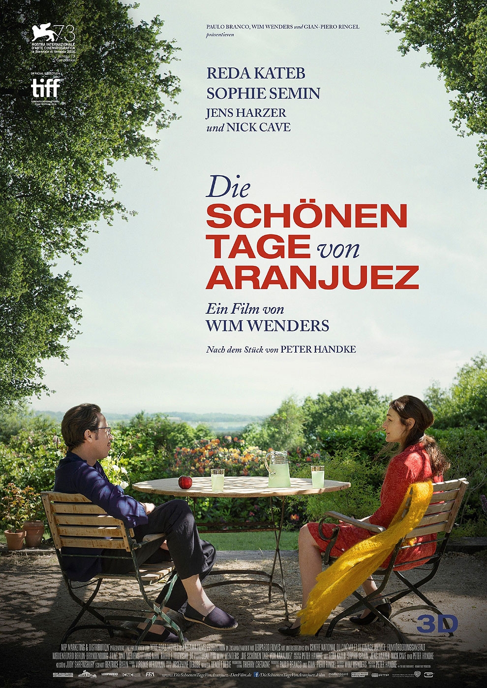 Filmplakat zu Die Schönen Tage von Aranjuez