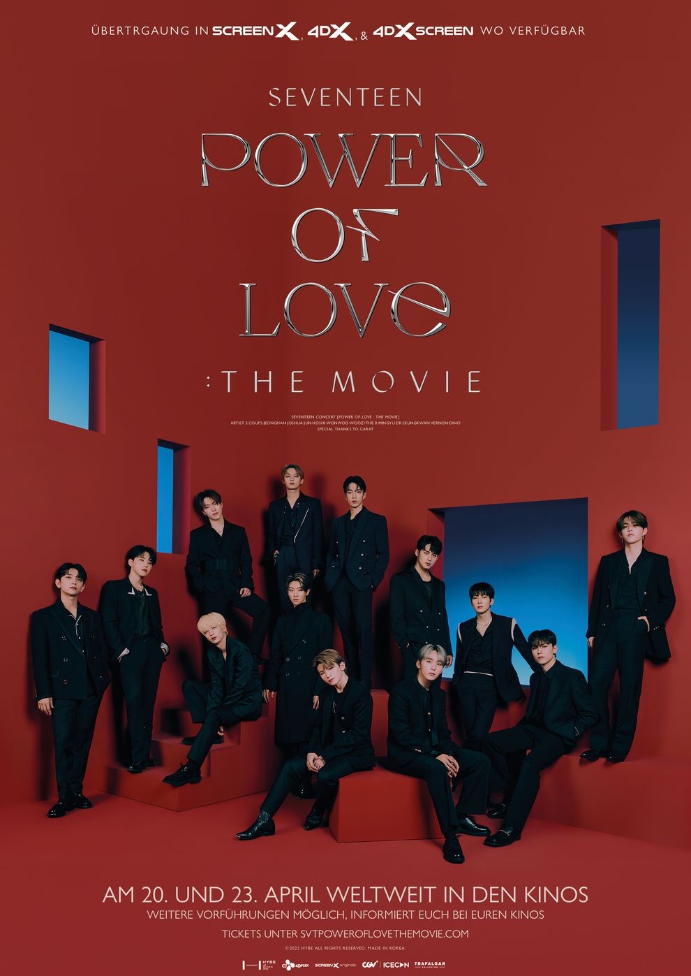Filmplakat zu SEVENTEEN POWER OF LOVE : THE MOVIE