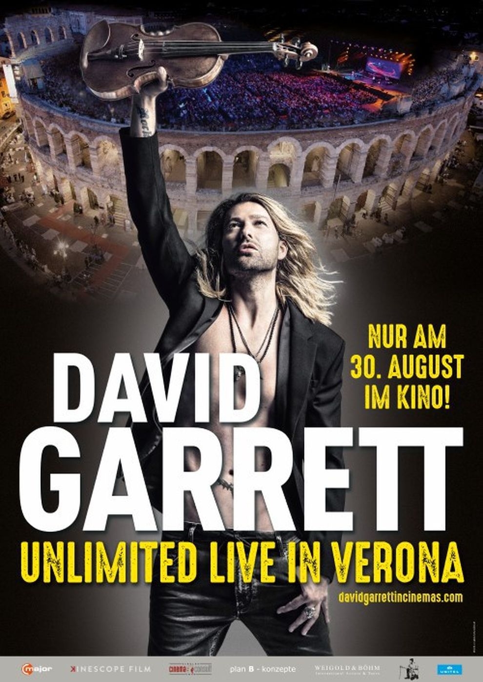 Filmplakat zu David Garrett: Unlimited - Live in Verona