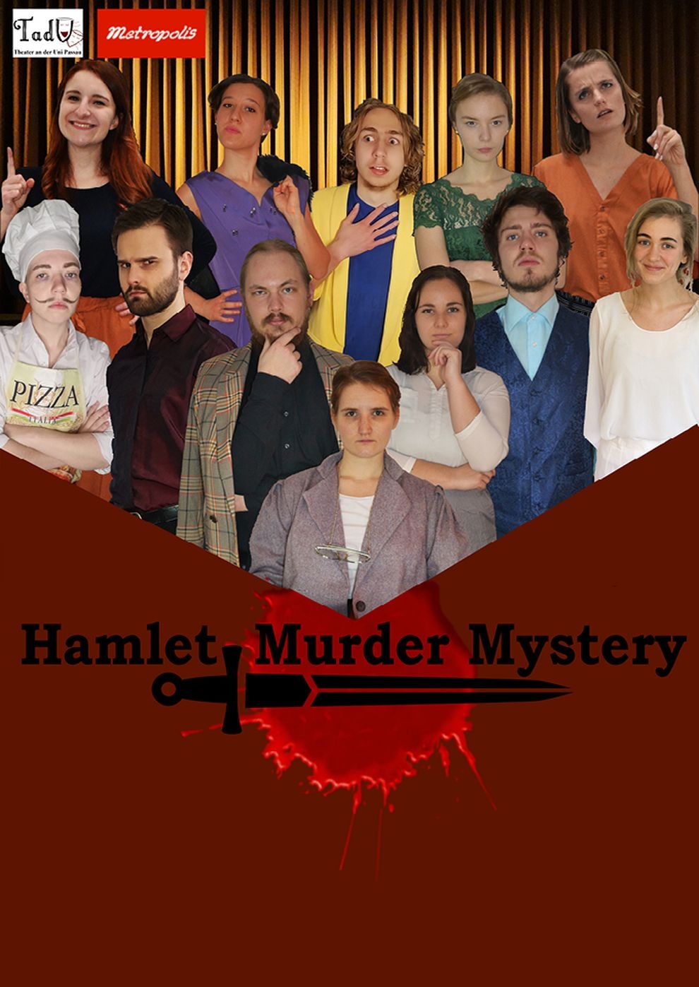 Filmplakat zu Hamlet Murder Mystery - Mord oder nicht Mord, das ist hier die Frage!