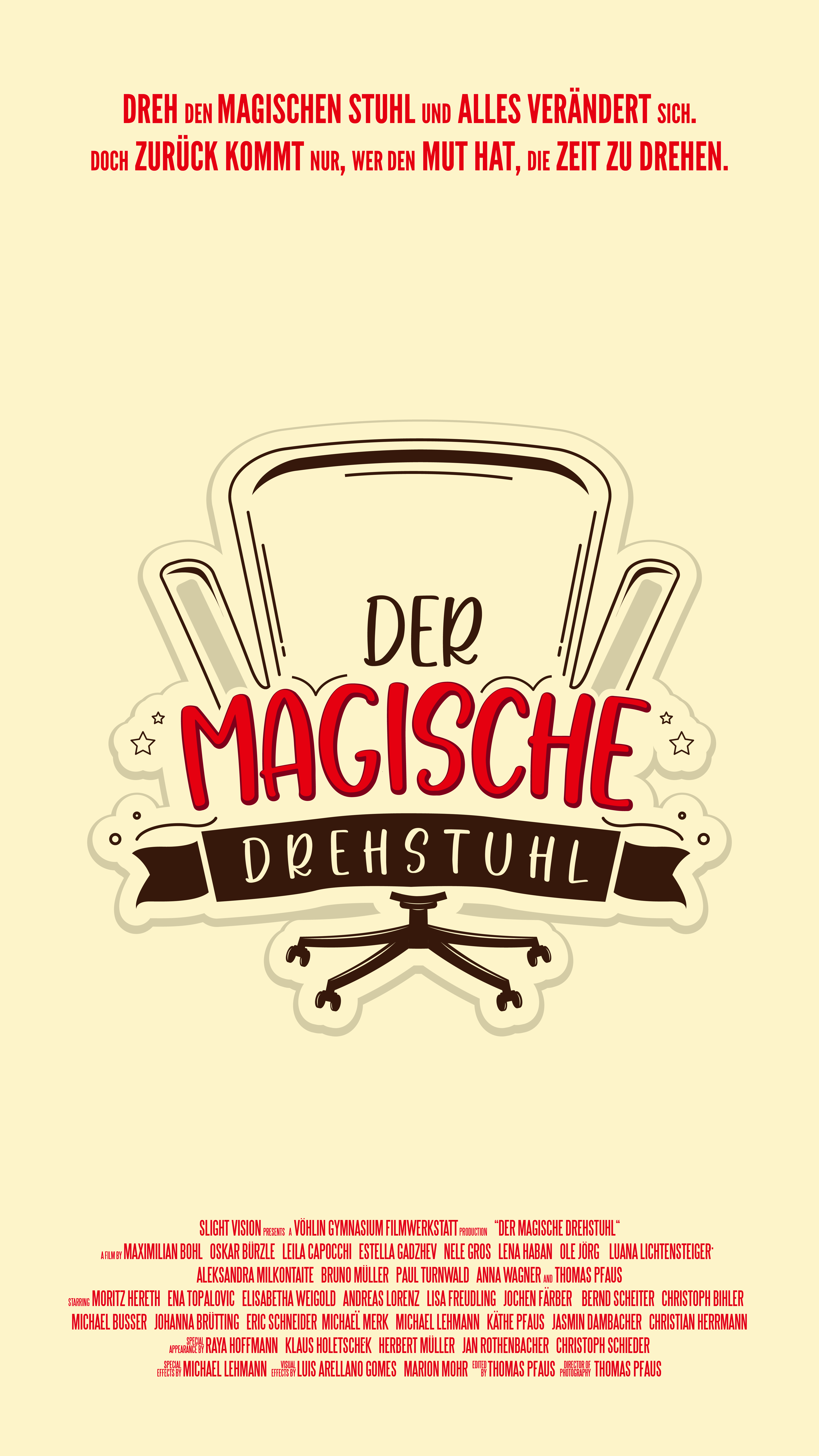 Filmplakat zu Der magische Drehstuhl