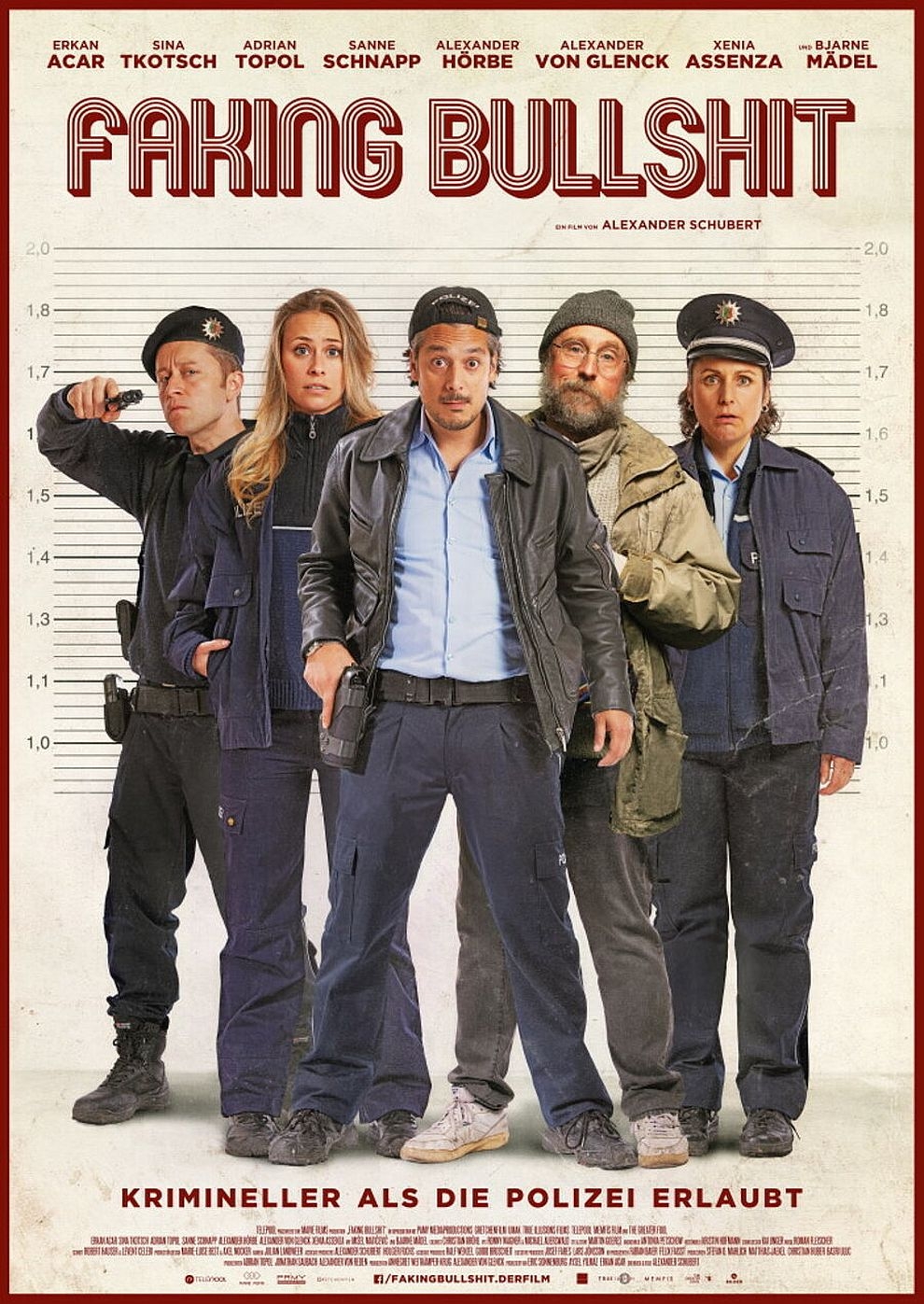 Filmplakat zu Faking Bullshit - Krimineller als die Polizei erlaubt!