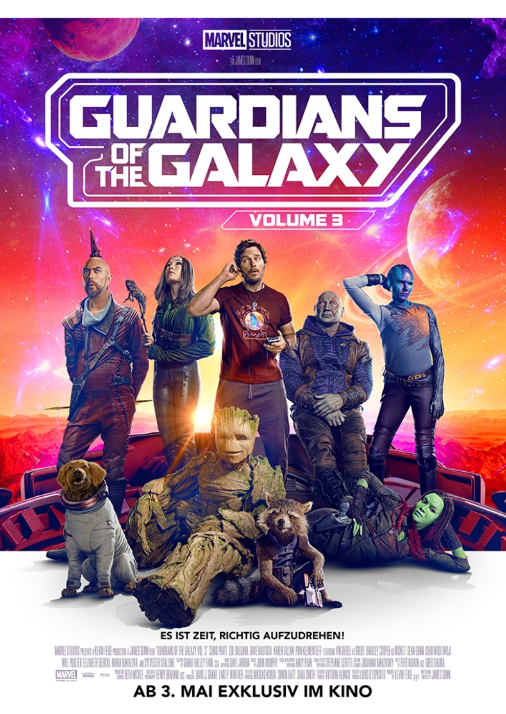 Filmplakat zu Guardians of the Galaxy: Volume 3
