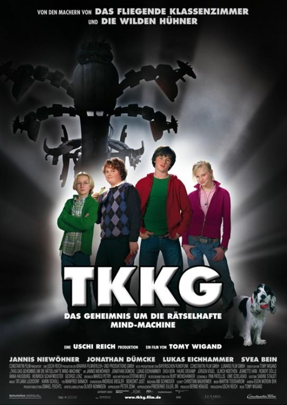 Filmplakat zu TKKG - Das Geheimnis um die rätselhafte Mind-Machine (2006)