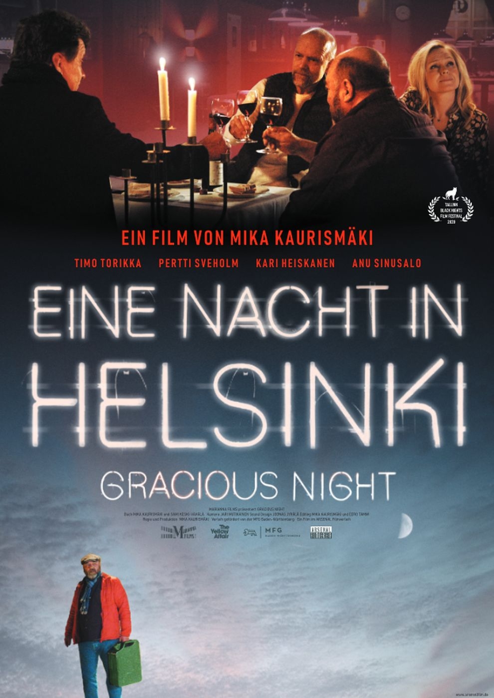 Filmplakat zu Eine Nacht in Helsinki