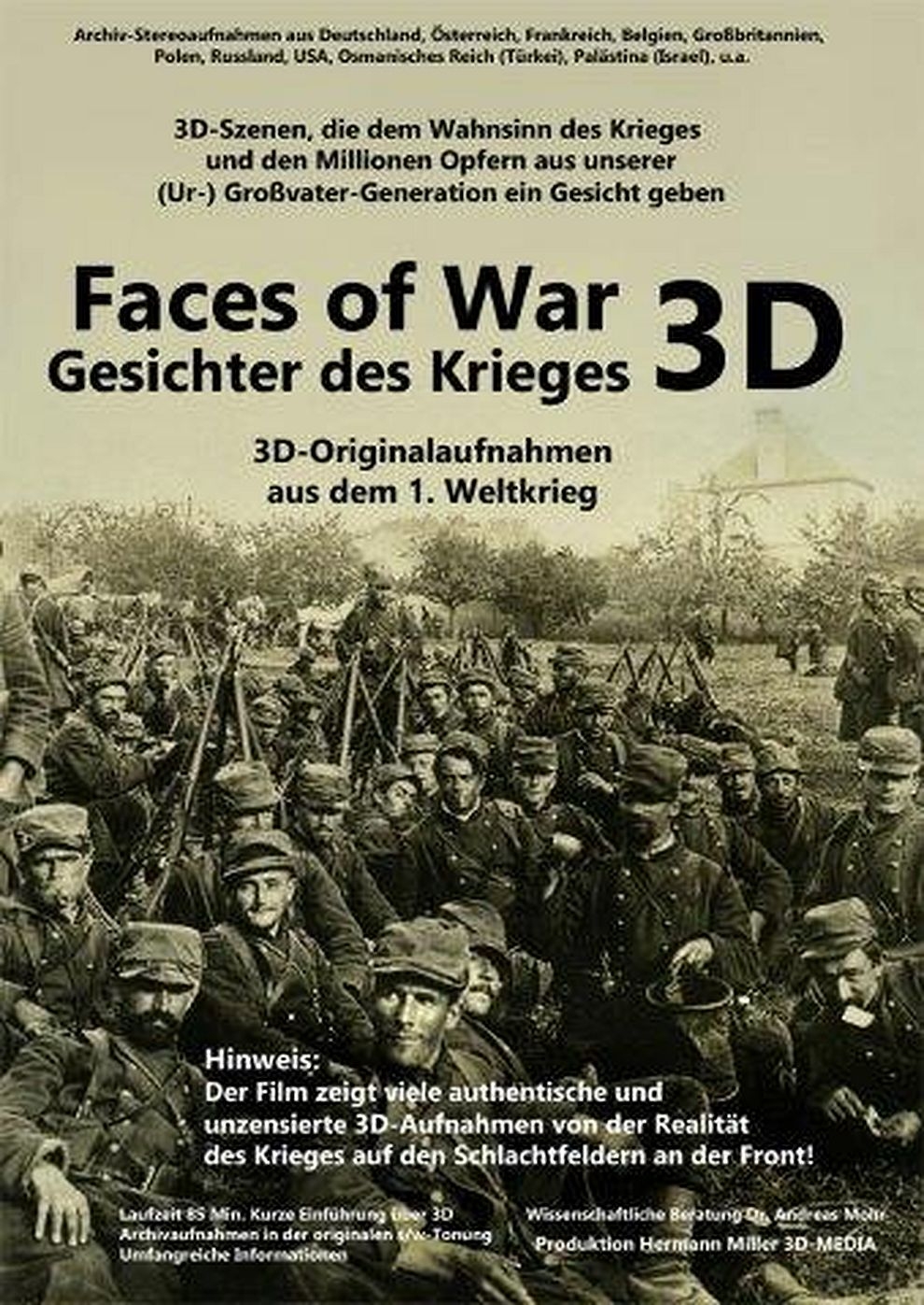 Filmplakat zu Faces of War