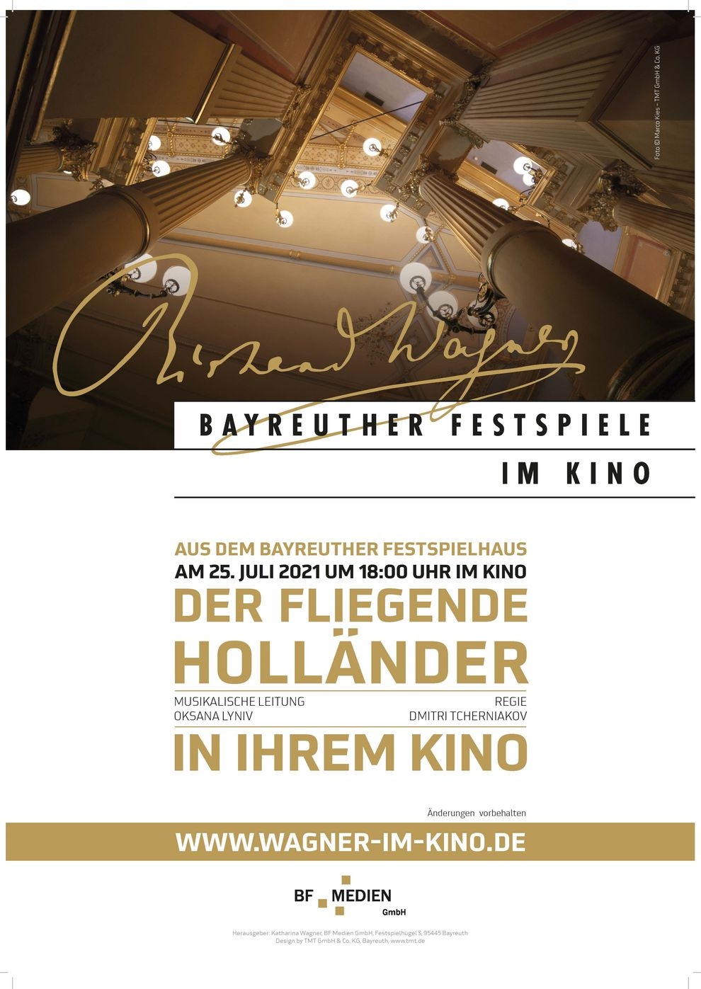 Filmplakat zu Bayreuther Festspiele 2021: Der fliegende Holländer