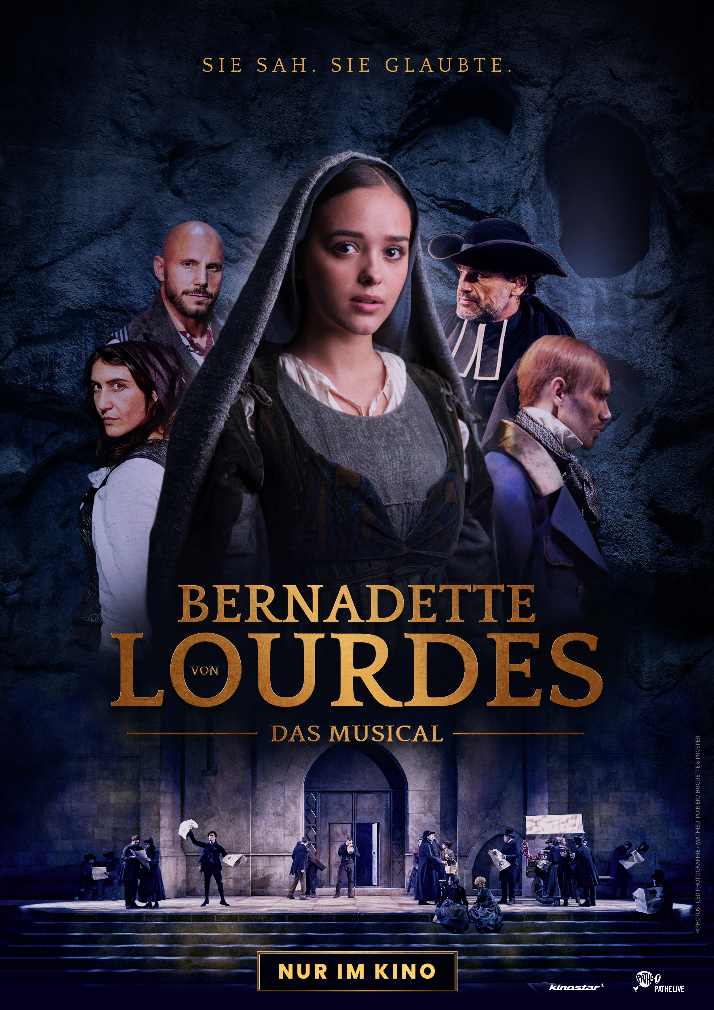 Filmplakat zu Bernadette von Lourdes - Das Musical
