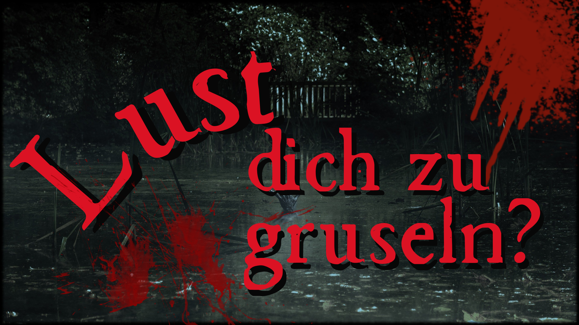 Banner für die Horror Sneak Preview