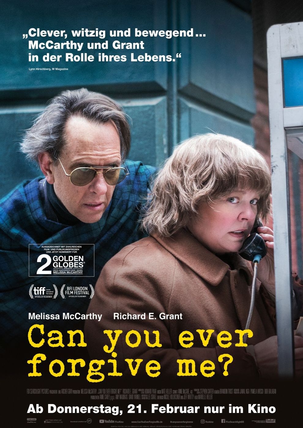 Filmplakat zu Can You Ever Forgive Me?