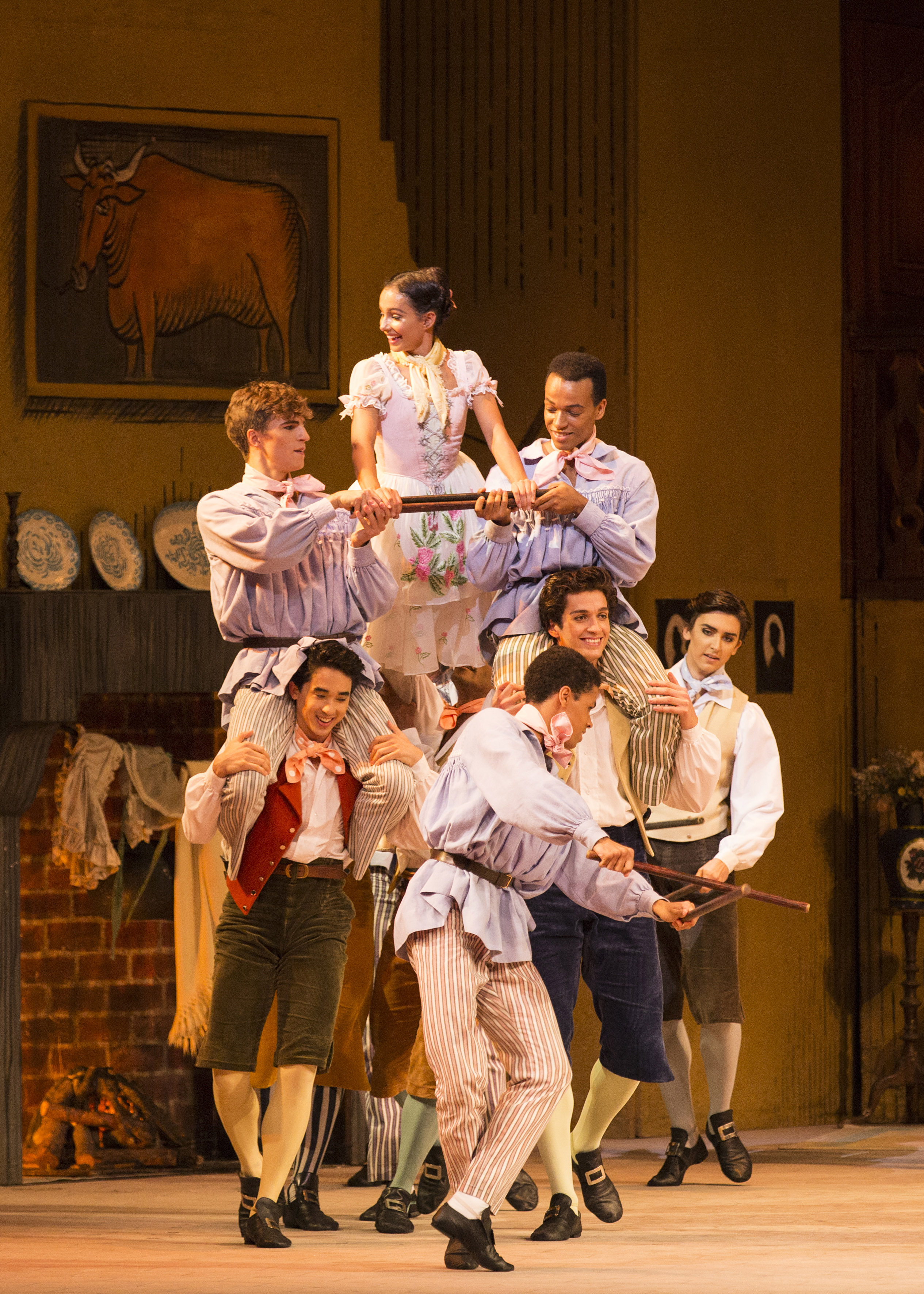 Szenenbild zu RBO 2025/26: La Fille Mal Gardée (Royal Ballet)(Aufz.)