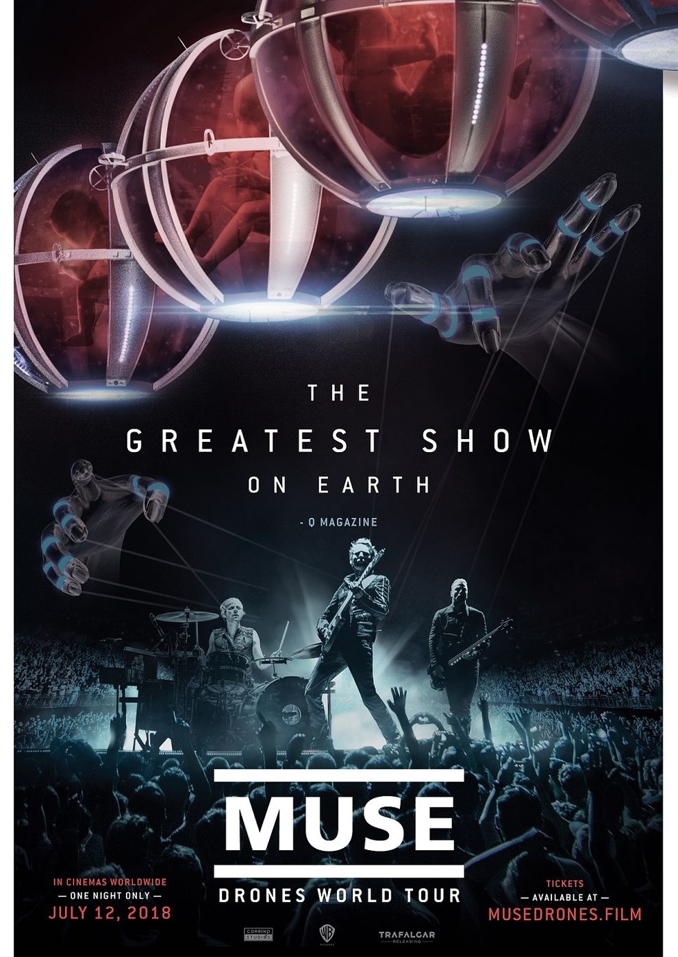 Filmplakat zu MUSE Drones World Tour