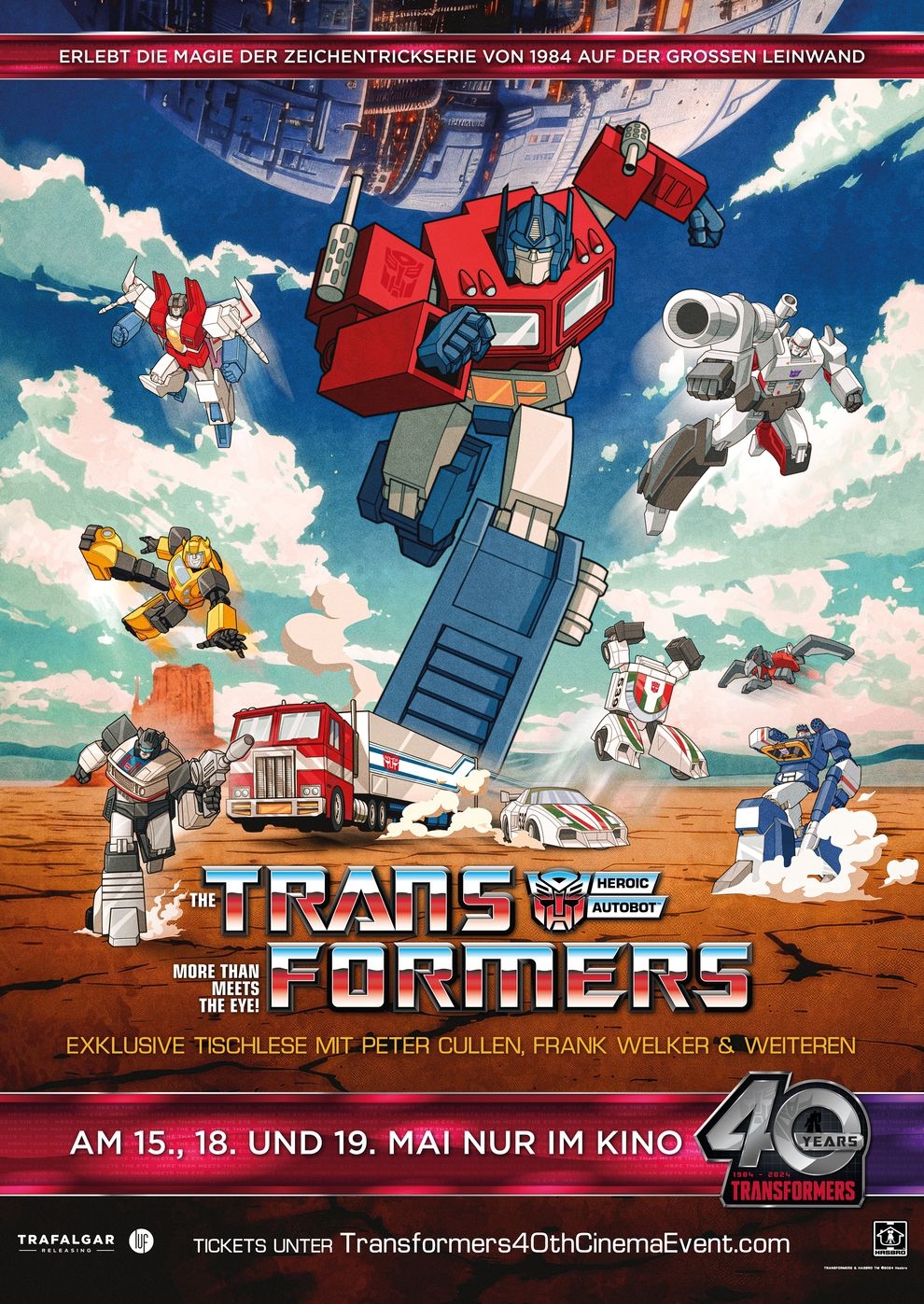 Filmplakat zu Transformers: 40th Anniversary Event