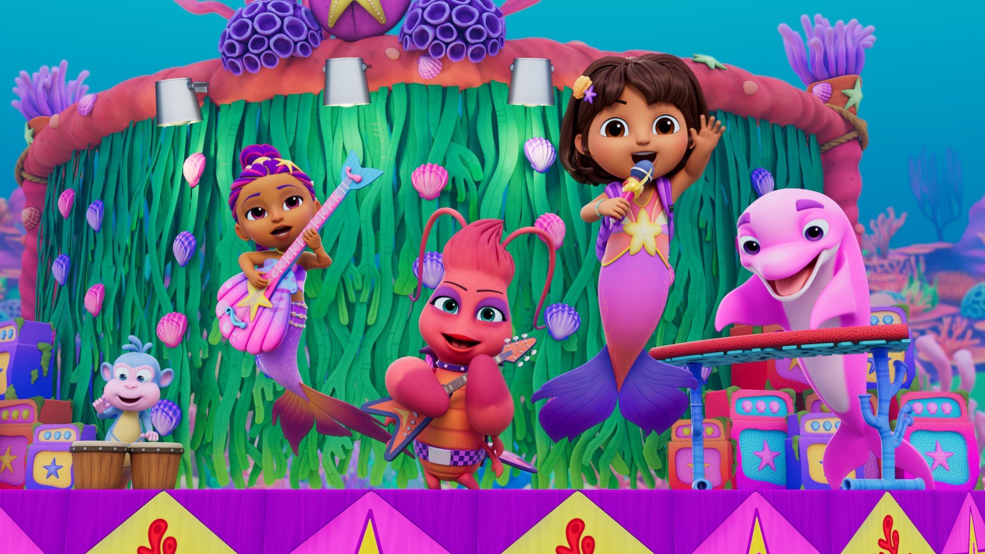 Szenenbild zu Doras magische Meerjungfrauen Abenteuer