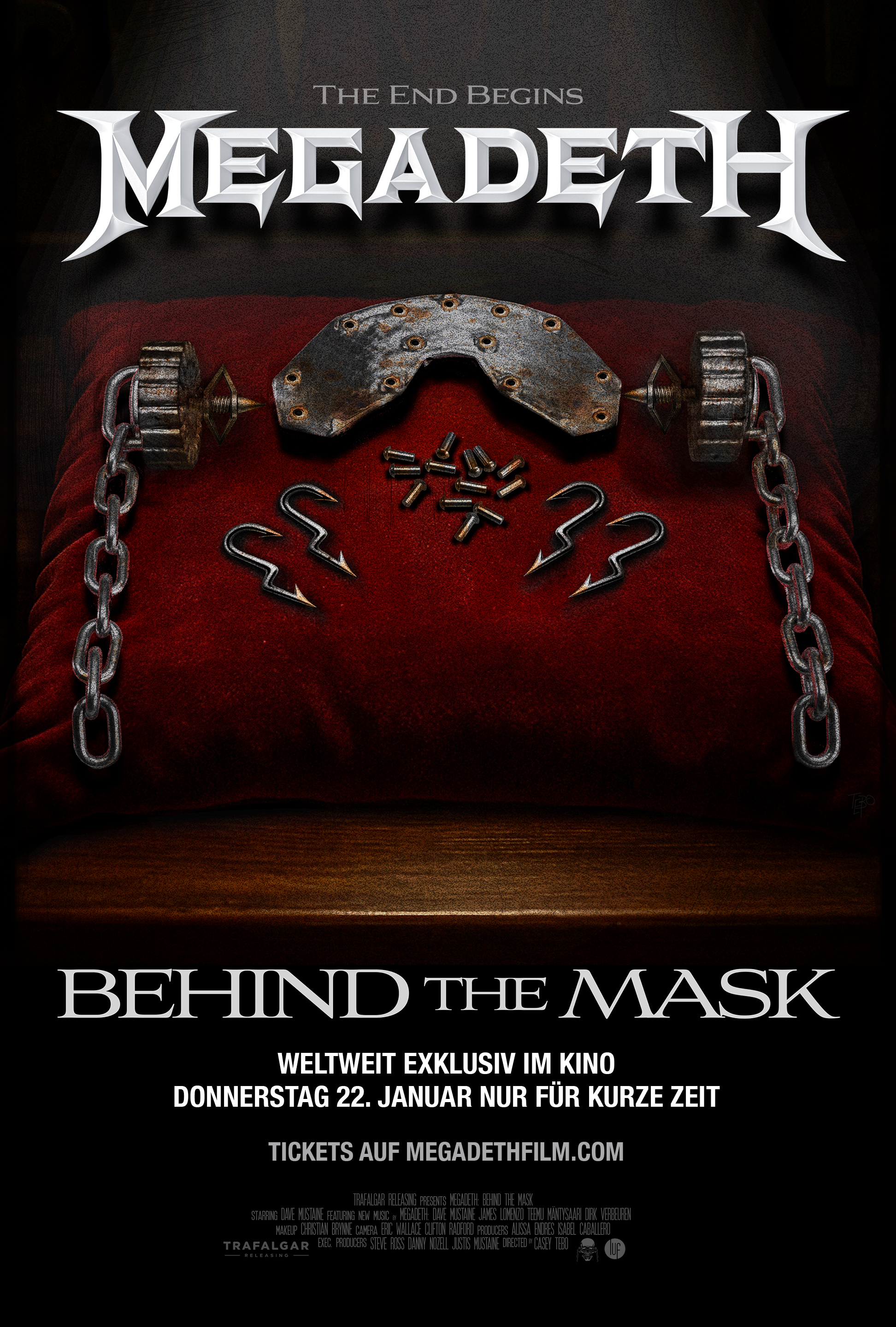 Filmplakat zu Megadeth: Behind the Mask