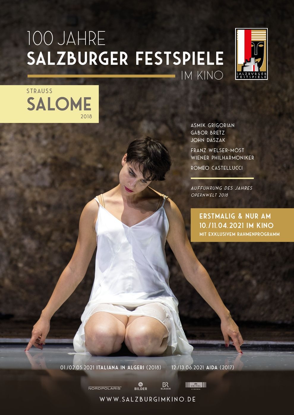 Filmplakat zu Salzburg im Kino 20/21: Strauss - Salome (2018)