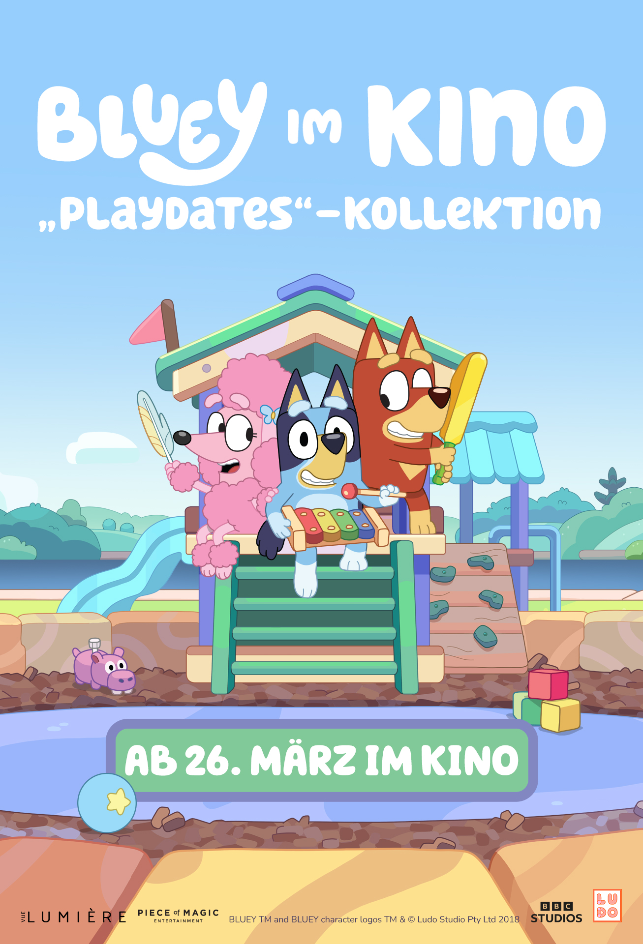 Filmplakat zu Bluey im Kino: Playdates - Kollektion