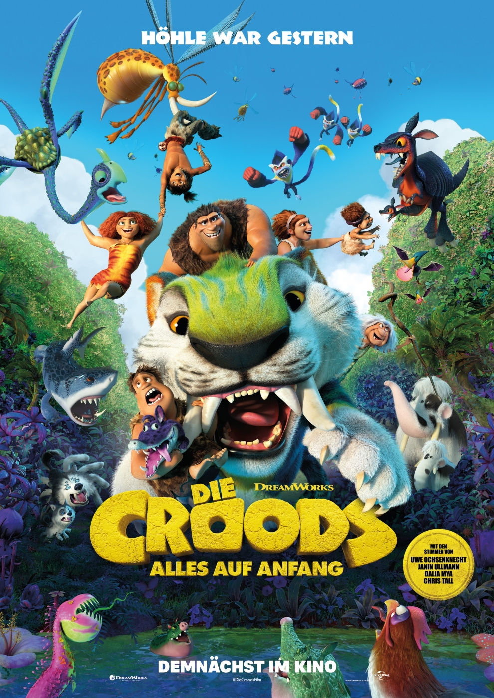 Filmplakat zu Die Croods - Alles auf Anfang