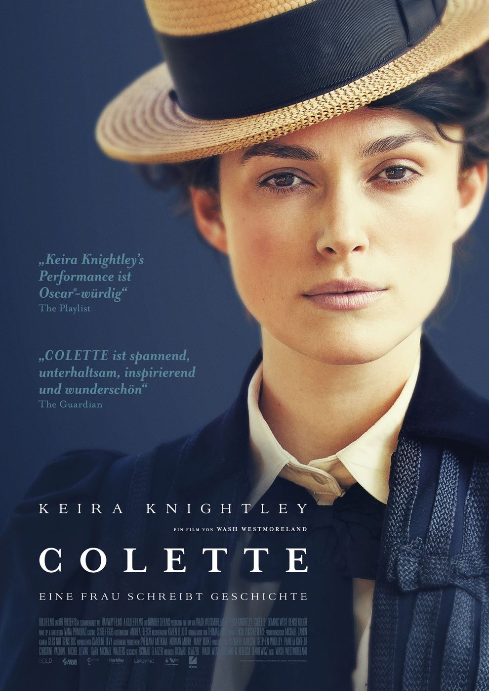 Filmplakat zu Colette - Eine Frau schreibt Geschichte