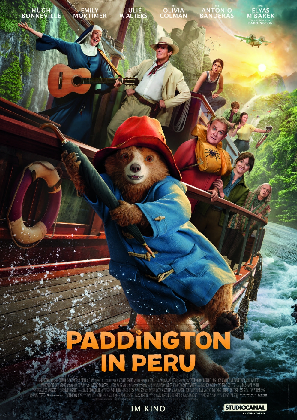 Filmplakat zu Paddington in Peru