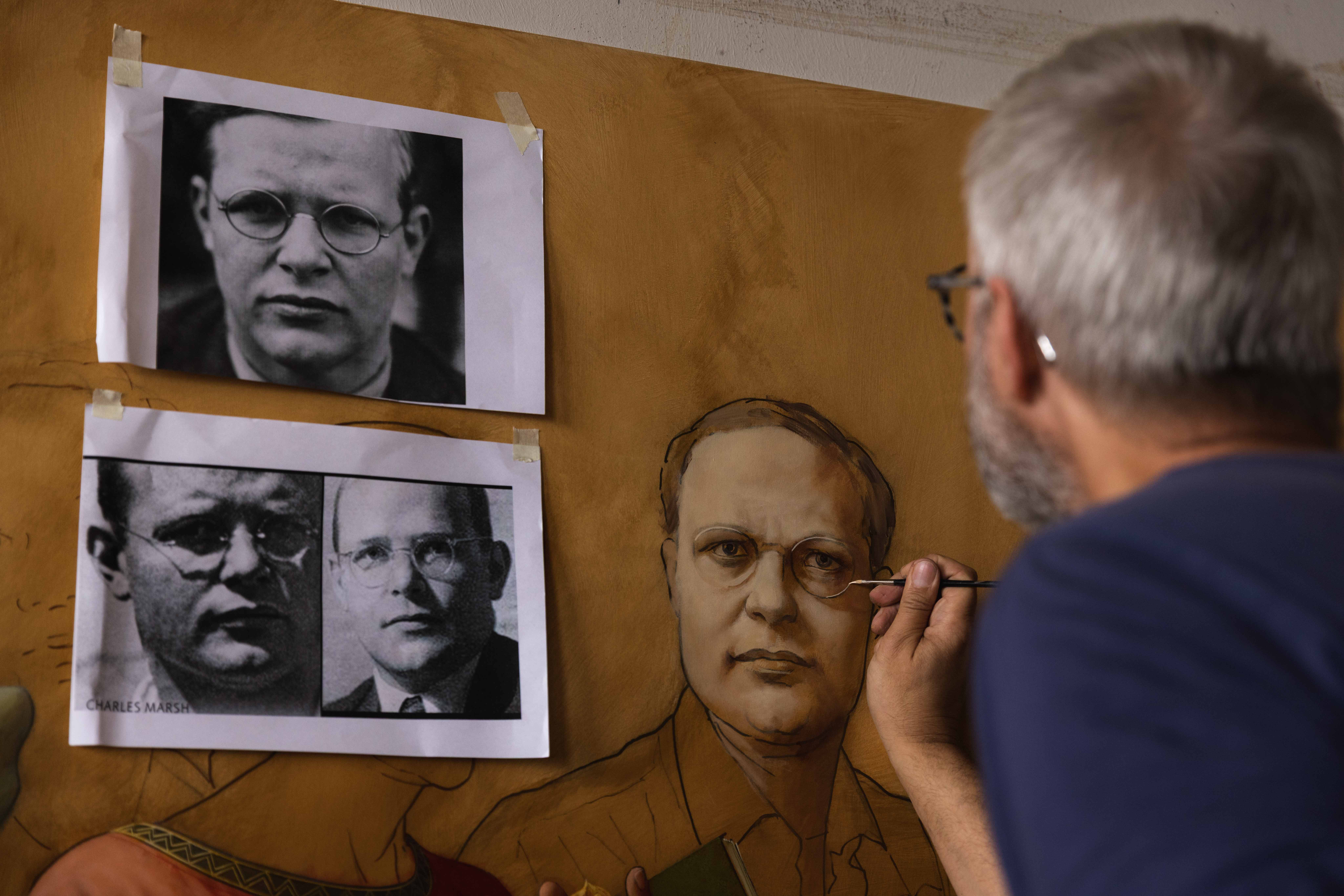 Szenenbild zu Triegel trifft Cranach - Malen im Widerstreit der Zeiten