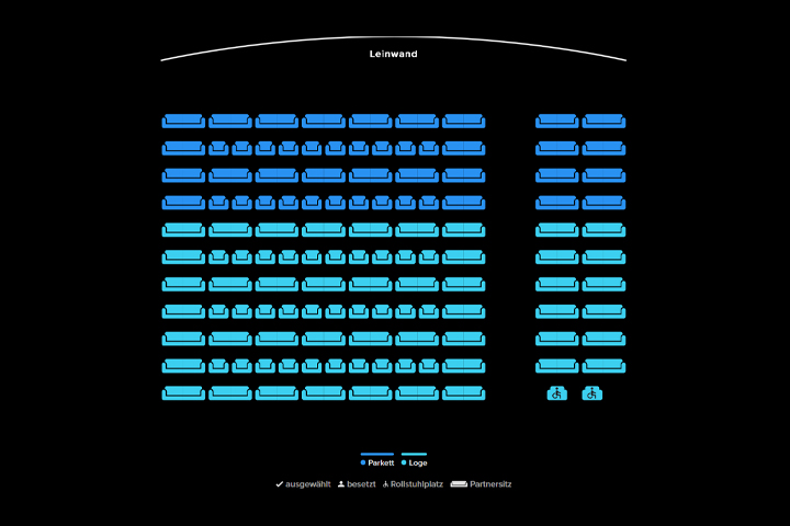 Saal 3 Kristallpalast 