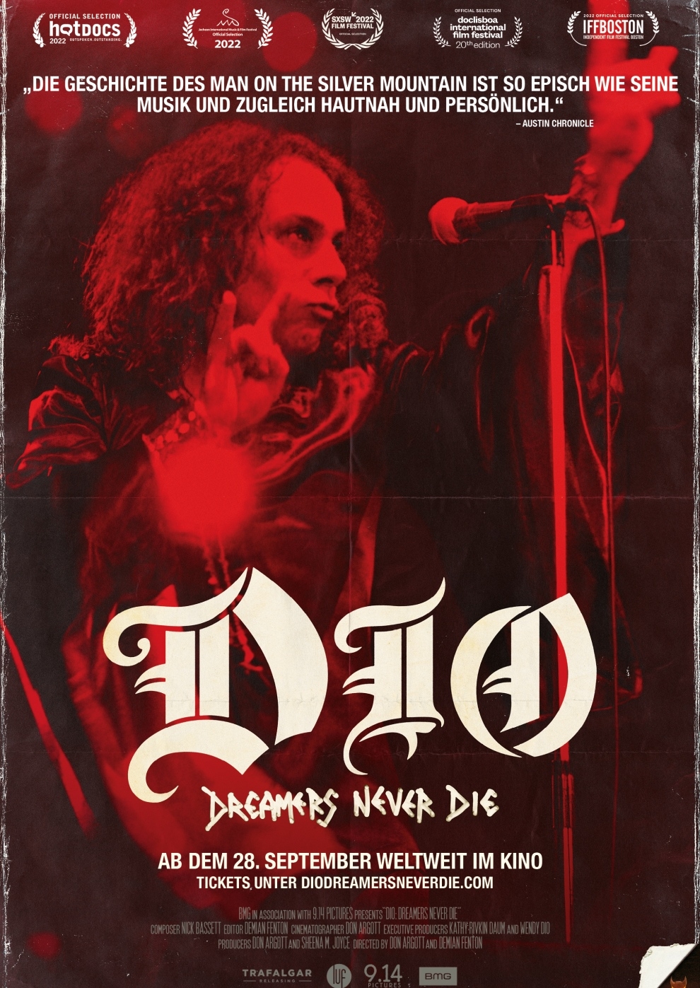 Filmplakat zu DIO: Dreamers Never Die