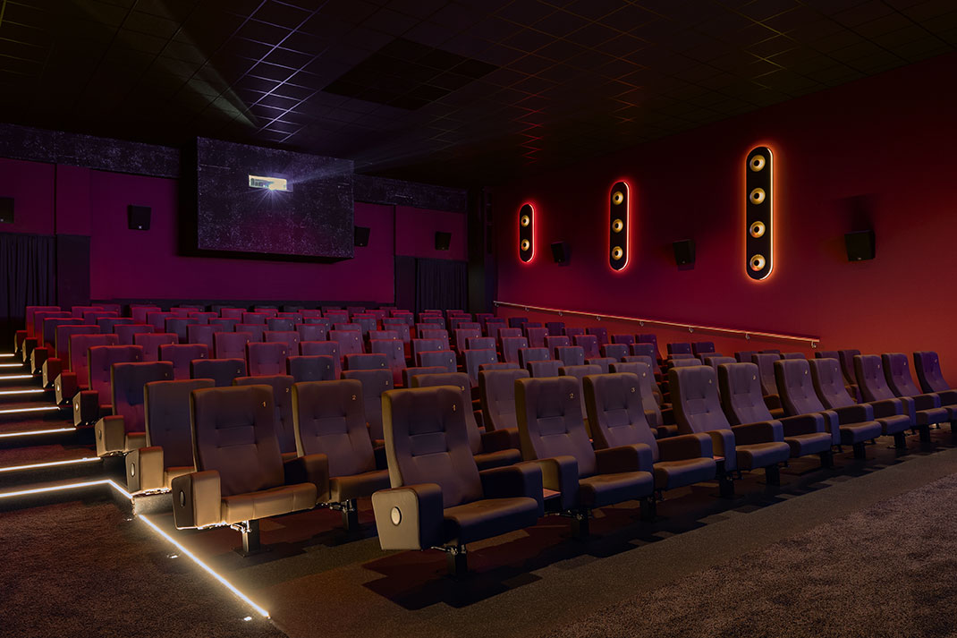 Innenansicht Ala Projektor