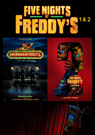 Filmplakat zu Five Nights at Freddy´s (Doppel)
