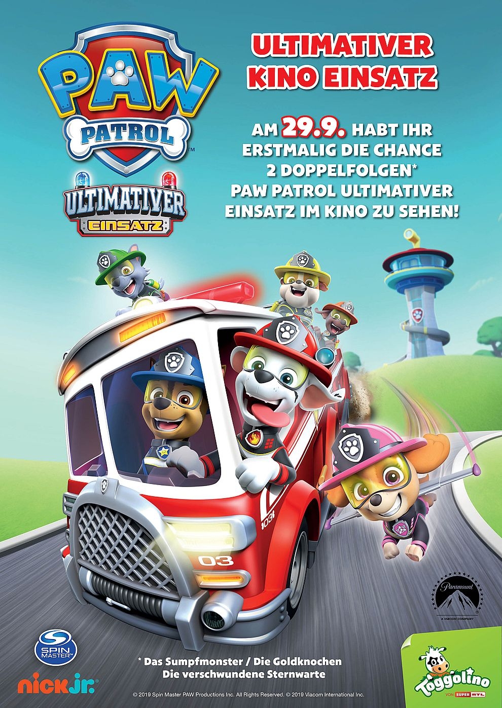 Filmplakat zu Paw Patrol - Ultimativer Kino Einsatz