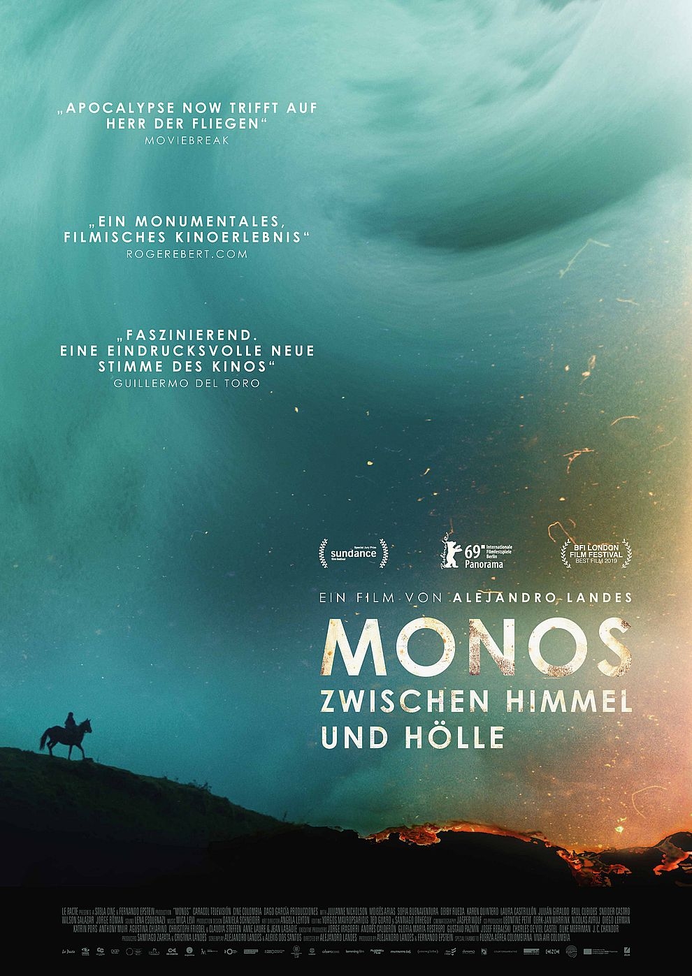 Filmplakat zu Monos - Zwischen Himmel und Hölle