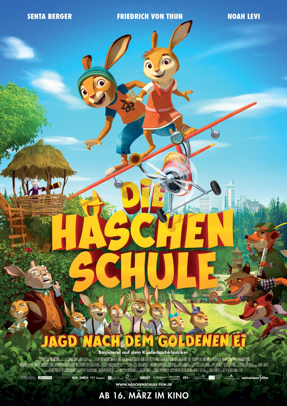 Filmplakat zu Die Häschenschule - Jagd nach dem goldenen Ei