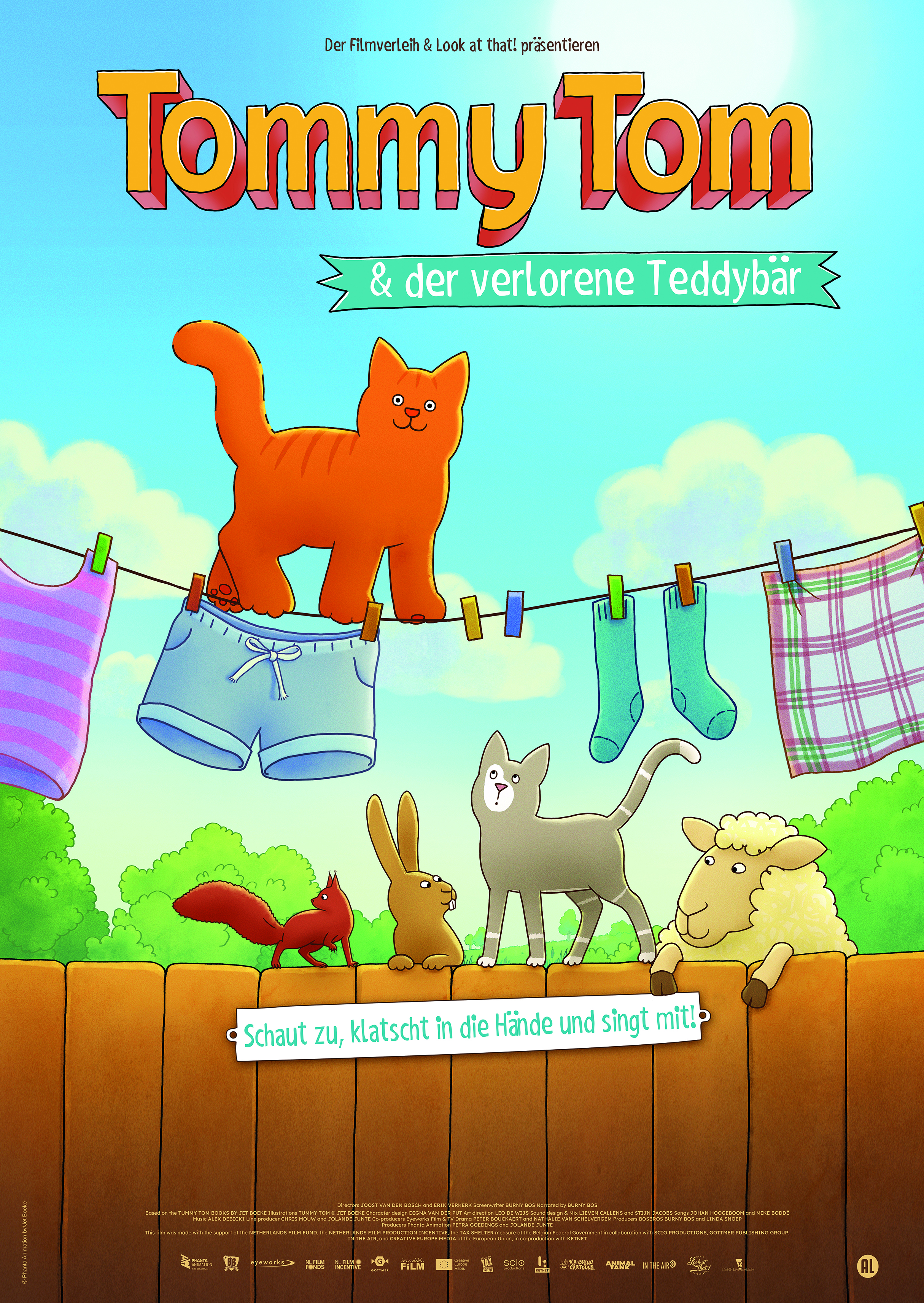 Filmplakat zu Tommy Tom - Der verschwundene Teddybär