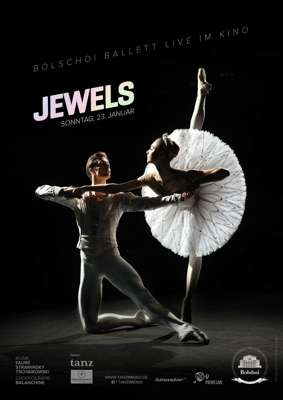 Filmplakat zu Bolschoi Ballett: Jewels (live 2022)