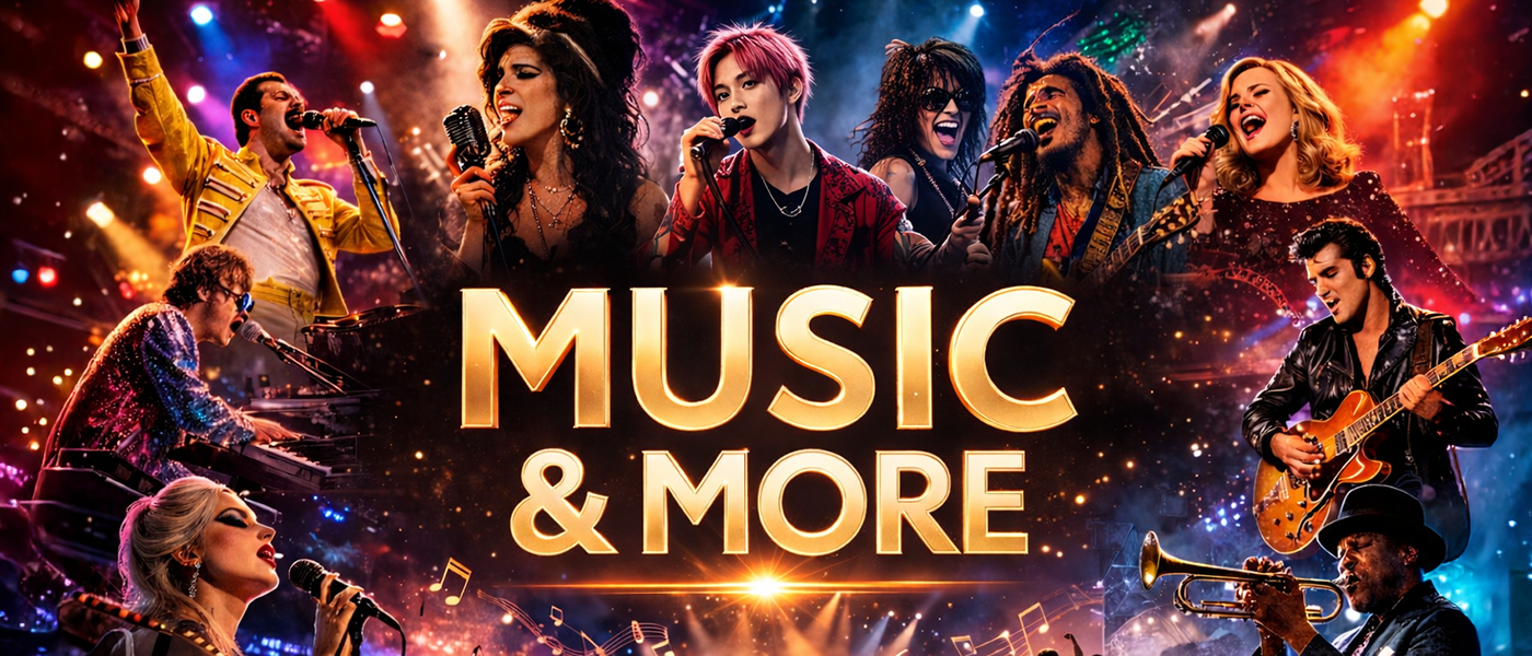 Music and more. Packende Dokus und tolle Konzerte.