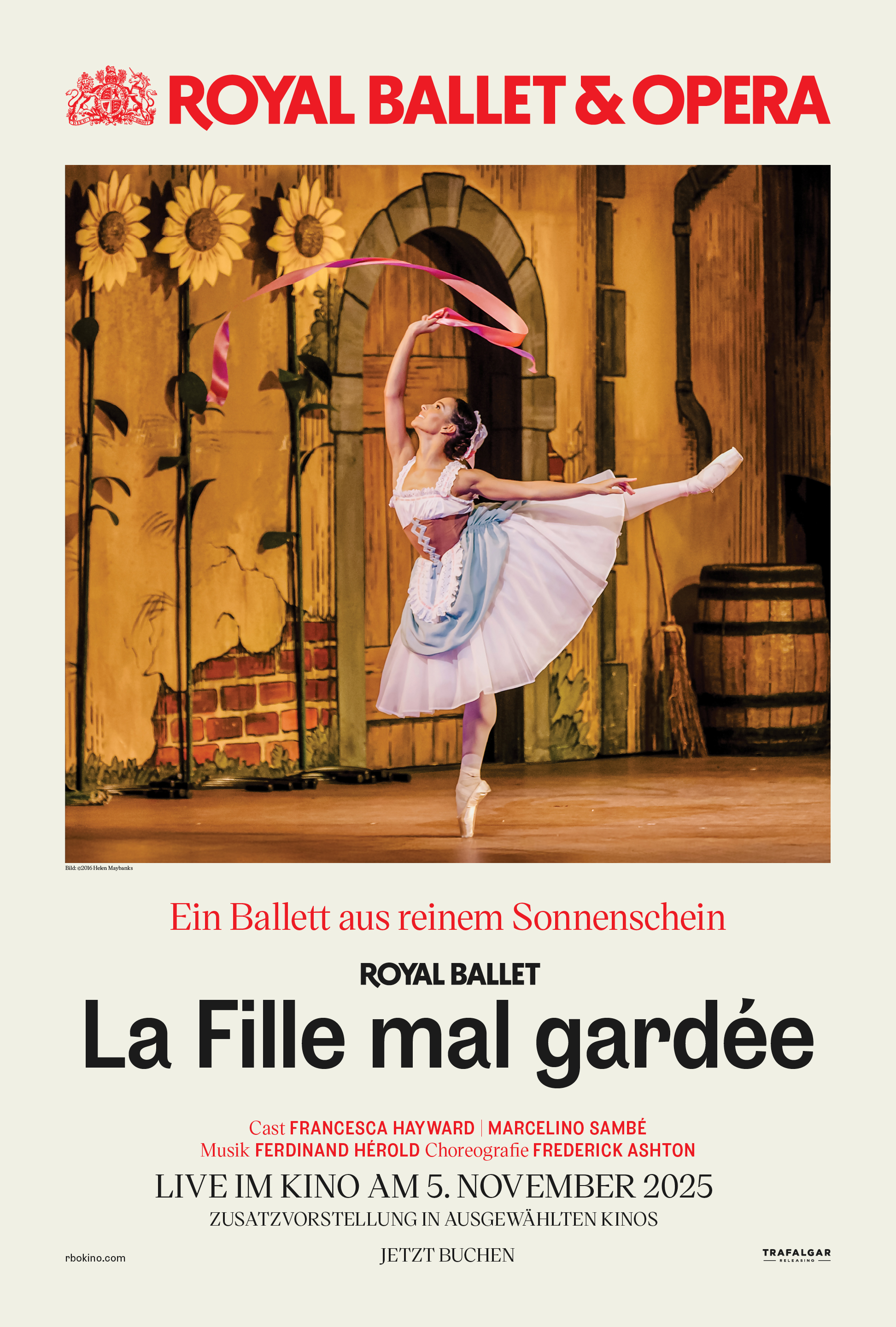 Filmplakat zu RBO 2025/26: La Fille Mal Gardée (Royal Ballet)(Live)