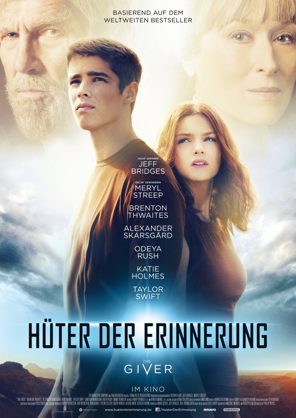 Filmplakat zu Hüter der Erinnerung - The Giver