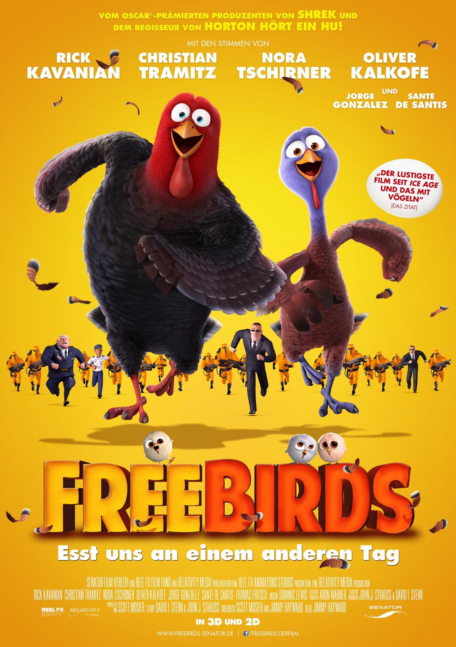 Filmplakat zu Free Birds - Esst uns an einem anderen Tag
