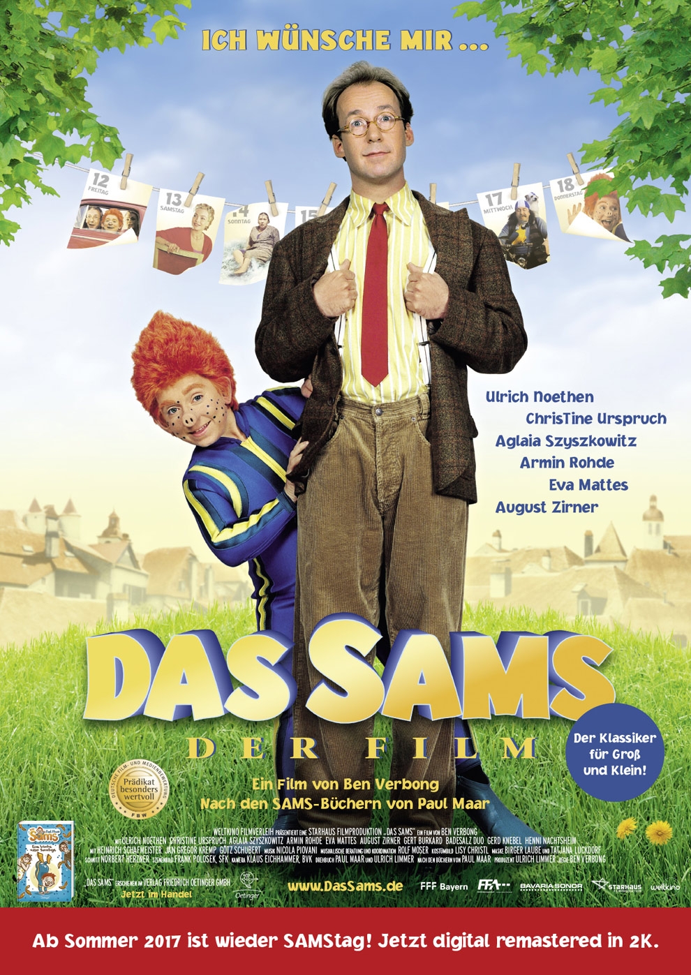 Filmplakat zu Das Sams - Der Film
