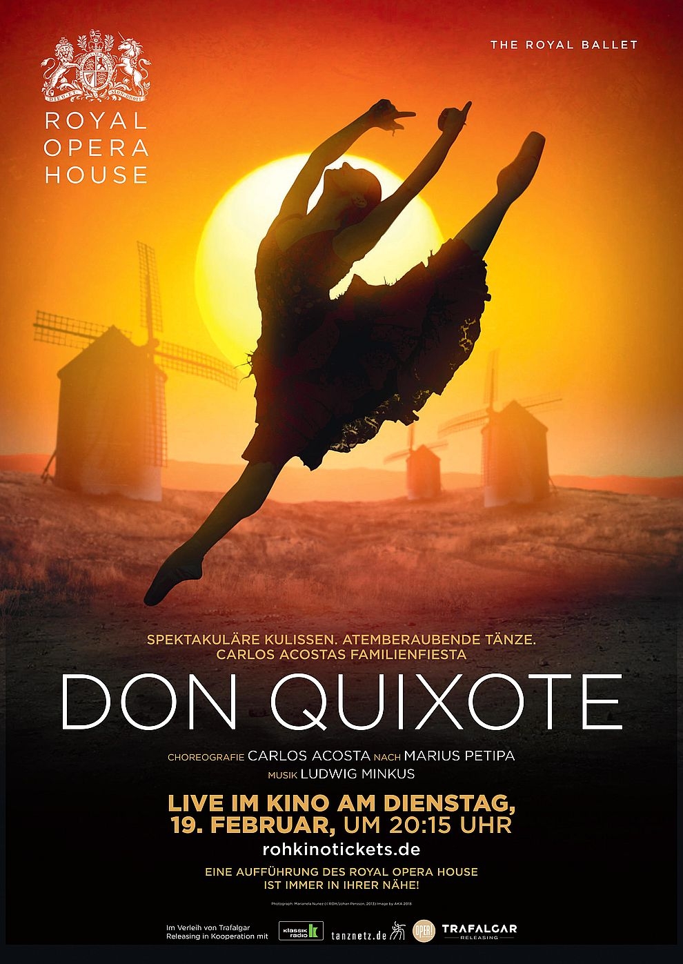Filmplakat zu ROH Recorded 2019: Don Quixote (Ballet)