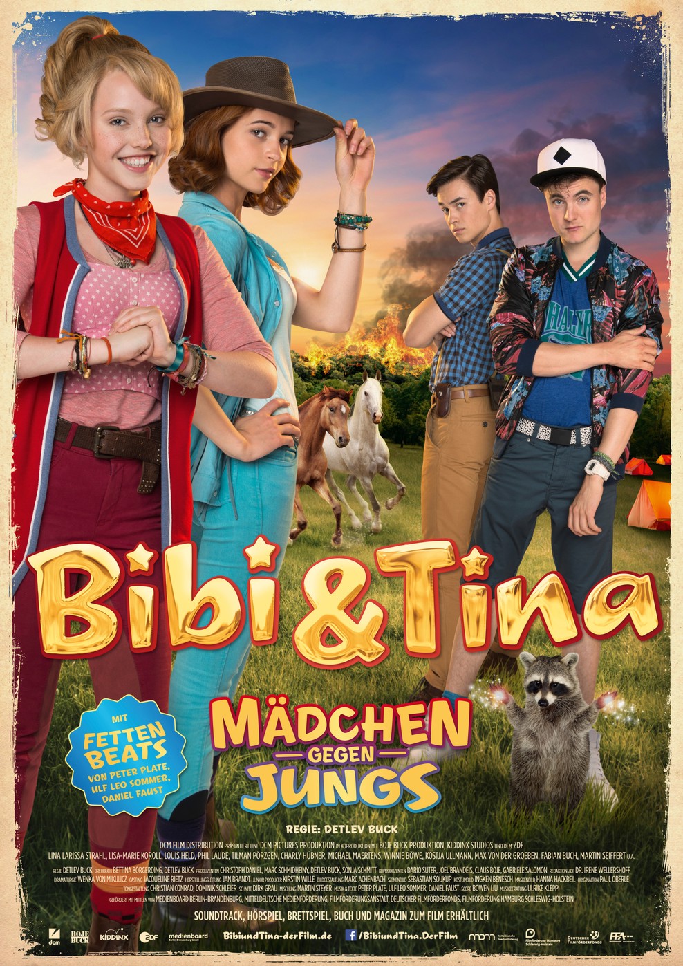 Filmplakat zu Bibi & Tina 3 - Mädchen gegen Jungs