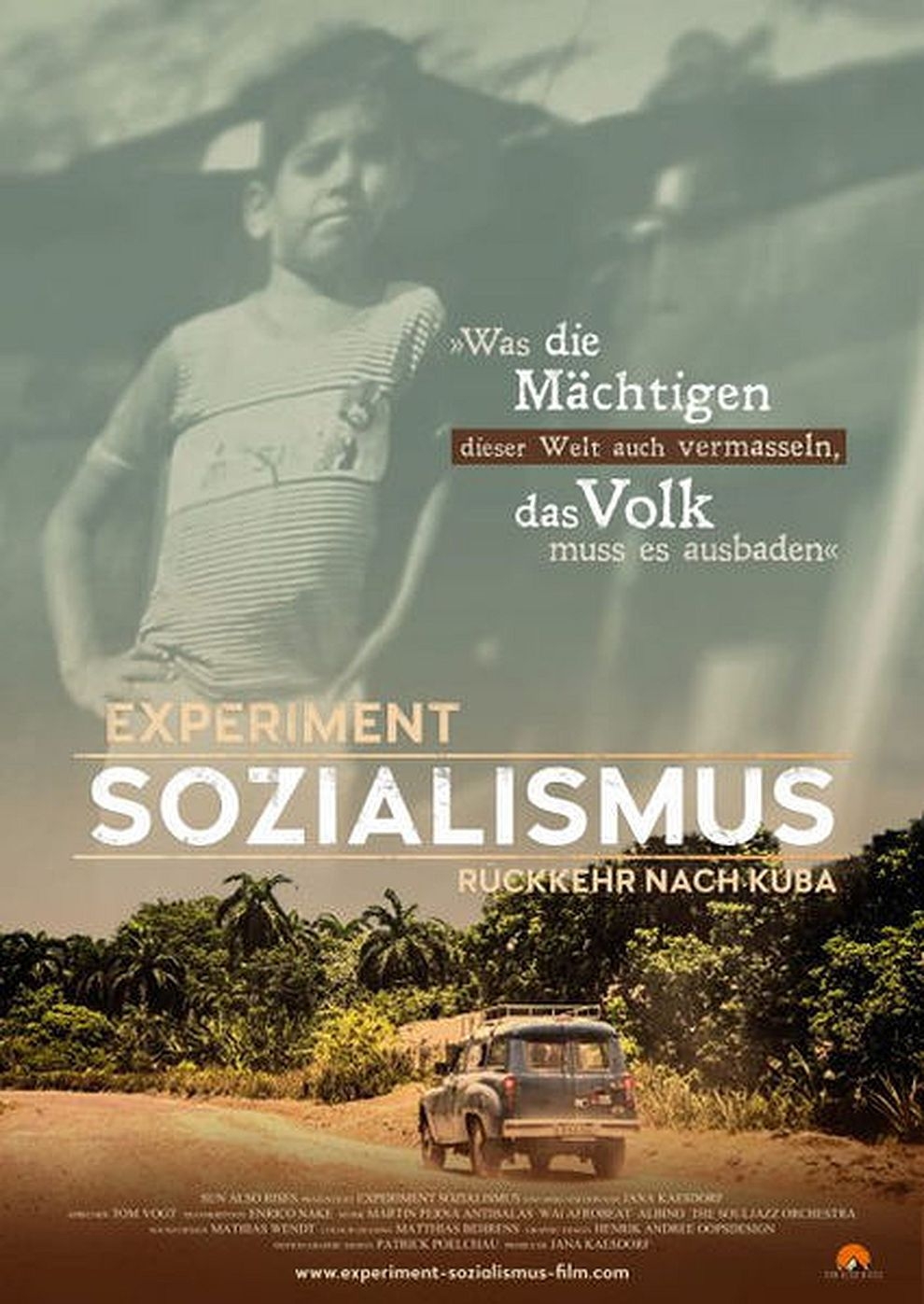 Filmplakat zu Experiment Sozialismus - Rückkehr nach Kuba