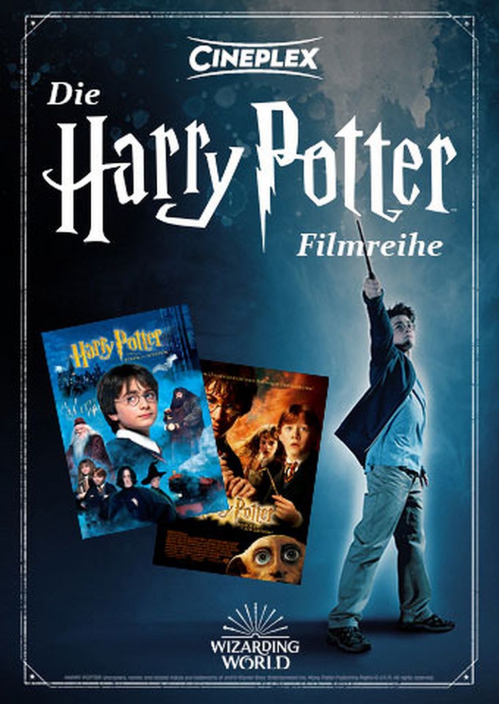 Filmplakat zu Die Harry Potter Filmreihe: Teil 1 & 2