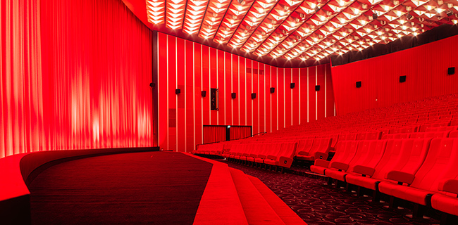 Rundkino Saal 1 Bühne